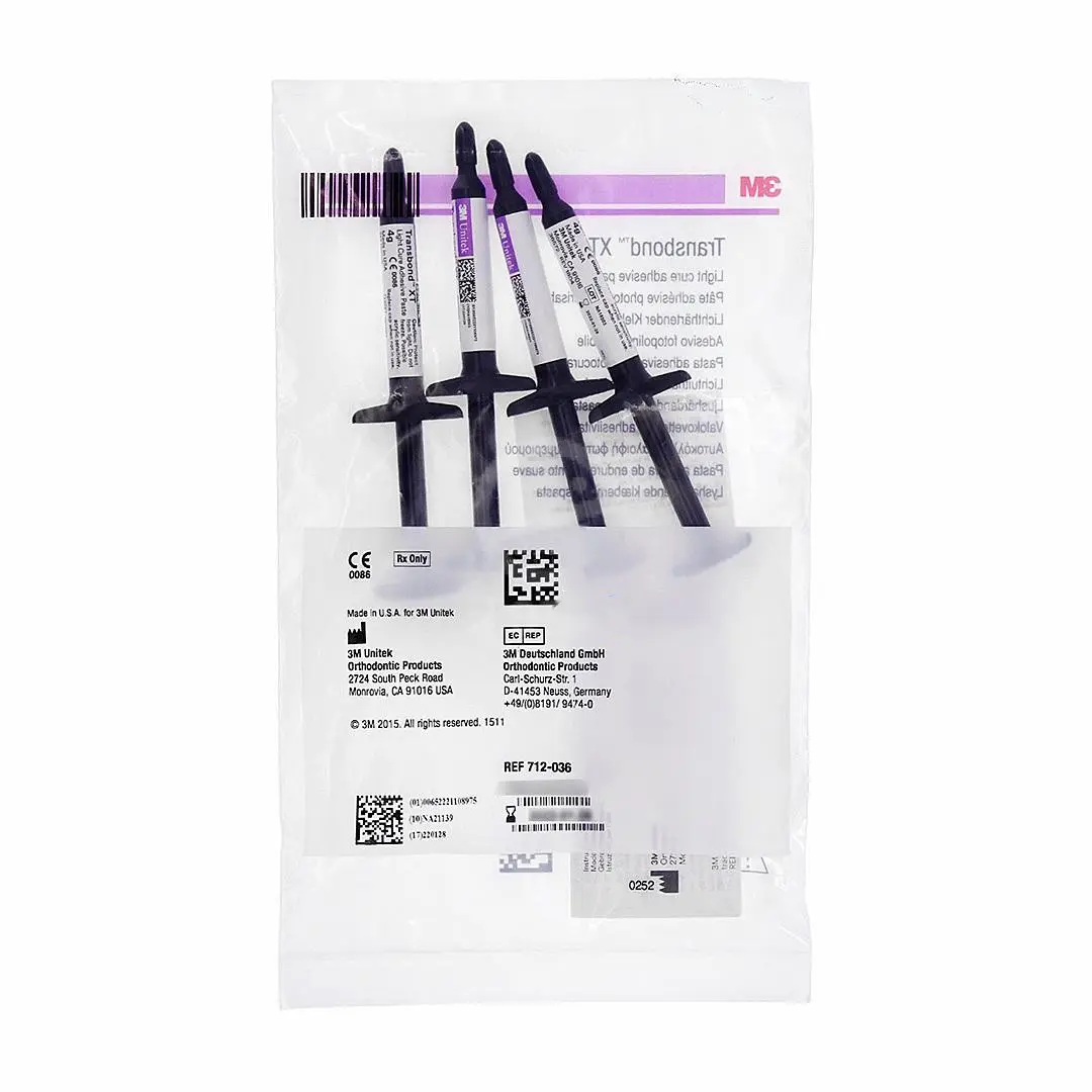 4*4 г Transbond XT Стоматологическая Ортодонтическая светоотверждаемая адгезивная паста 712-036