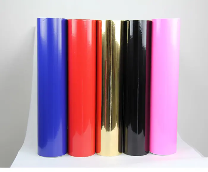 Good Quality Glossy Self Adhesive Colorful Cutting Vinyl Roll with better price