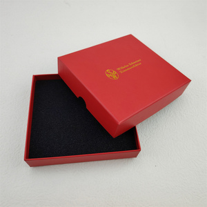 Cá Nhân in logo Hộp Tùy chỉnh unfoldable vàng dập cứng nhắc Bìa hộp quà tặng nắp và cơ sở hộp với chèn - Product Image 4