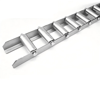 Rail de guidage robuste en acier galvanisé, capacité de charge de 300 kg pour système de rayonnage d'entrepôt