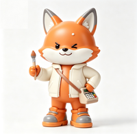 Figurine personnalisée en PVC et ABS, personnage de dessin animé, statue, fabrication chinoise, OEM, figurine personnalisée pour la vente en gros de produits de marque