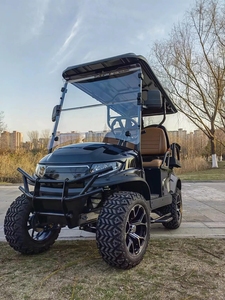 Carrito de Golf Clásico 2+2 PTV 2025 con Faros LED, Autonomía de 50-70 km, Certificación CE, Frenos de Tambor Hidráulicos en las 4 Ruedas, Disponible para Operación - Product Image 3