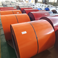 Bobina de Acero Galvanizado con Recubrimiento de Color PPGI por Inmersión en Caliente, DX51D 0.3mm Z60-180 1000mm
