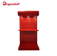 Étagère de rangement métallique personnalisée pour quincaillerie, présentoir à outils, étagère d'exposition LED pour quincaillerie