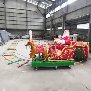 Meilleur prix : Train électrique de Noël Dattractions pour l'extérieur, avec Père Noël, à vendre - Product Image 2