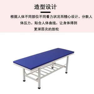 Mesa de masaje plegable con marco de metal, esponja de densidad media, modelo 001, para uso en spa, salón de belleza y terapia. - Product Image 5