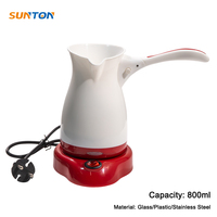 SUNTON prix de gros cafetière de style turc cafetière électrique à induction chauffe-eau mini bouilloire électrique