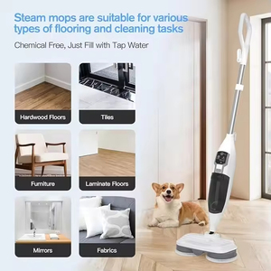 Mopa a Vapor de Alta Eficiencia 10 en 1, Limpiador de Pisos a Vapor con Mopa Giratoria para Uso Doméstico - Product Image 6