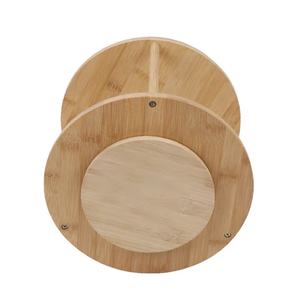 <strong>Turn</strong> Able Cabinet Countertop <strong>Table</strong> Pantry Spice Rack Cabinet Organizer Kitchen Pantry <strong>Shelf</strong> Tabletop Round Bamboo Lazy Susan - Product Image 5