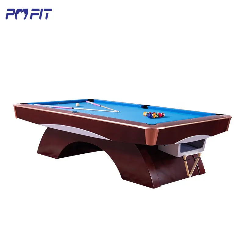 Desain Modern 7ft 8ft 9ft 12ft Slate Pool Table De Bilyard Cina Meja Snooker