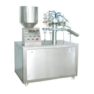 Best price semi-automatic sun cream/facial cleanser/ unguent/eye cream toothpaste filling machine