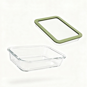 <strong>2025</strong> Rectangular Food <strong>Storage</strong> <strong>Container</strong> Daily Meal <strong>Storage</strong> Lunch Box with BPA-Free Food Grade Silicone Lid and Exhaust Vents - Product Image 4