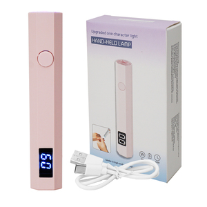 Fast Curing Mini Handheld UV Light for Gel Nails Portable LED Nail <b>Lamp</b> Cordless Rechargeable USB Nail Dryer - Product Image 2