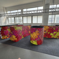 Écran LED d'affichage vidéo mural couleur pleine gamme pour intérieur, module unique, avec prise en charge de l'animation, pliable et enroulable