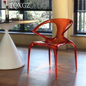 Chaises de salle à manger AVA Roche Bobois, nouveau modèle 2026, luxe léger, design haut de gamme, chaise créative en cristal pour la maison, style célébrité internet - Product Image 1