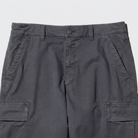 Pantalon cargo décontracté pour homme, taille mi-haute, respirant, gris anthracite, coupe droite, en coton, pantalon de travail, personnalisable OEM