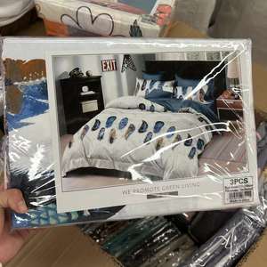 批发床单大号平板床单3件套纯棉床单3件套100% 恩科顿窗帘点燃2个地方 - Product Image 3