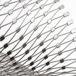 Rete di rete flessibile in acciaio inossidabile per ringhiere e recinzioni per uccelli adatte intrecciate in filo di acciaio inossidabile - Product Image 2
