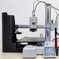 Imprimante 3D A1 Mini originale, nivellement entièrement automatique, haute précision, fabrication de modèles multicolores, prend en charge le PLA, moteur AMS Lite