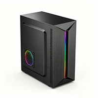 Gabinete de PC ATX MicroATX ITX en Oferta, Soporte para GPU de 305 mm, Enfriador de CPU de 150 mm, Chasis de Torre para Computadora de Juegos RGB