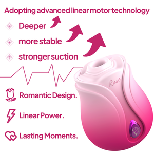 Vibrador Rosa de Silicona 100% Segura con 10 Modos de Succión, Silencioso y con Mayor Potencia, <span class=keywords><strong>Juguetes</strong></span> Sexuales para Mujeres - Product Image 2