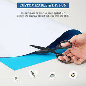 Tableau blanc magnétique auto-adhésif pliable en rouleau, personnalisable, en plastique PET, réutilisable et flexible, pour la vente en gros - Product Image 5