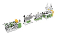 Machine d'extrusion de tubes lumineux T8 PC, extrudeuses de plastique automatiques à double/simple couleur LED, haute productivité, pour la granulation et la réparation de fils