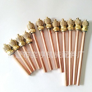 Válvula de Carga de Refrigerante de Cobre de 6.35mm, Accesorio Duradero para Aire Acondicionado, Piezas de Precisión para Uso Escolar - Product Image 3