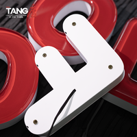 Lettres lumineuses 3D avancées en acrylique transparent avec surface gaufrée en gelée, enseigne LED alphabétique pour la publicité en boutique et l'utilisation automobile, IP65