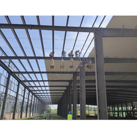 Maison préfabriquée en métal avec structure en acier soudée