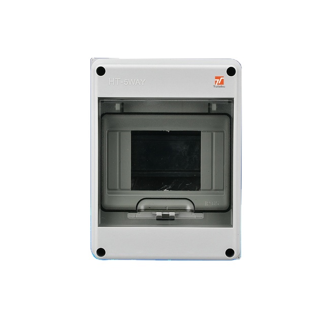 Tulabu 5-Ways ABS Plastic Waterproof MCB Circuit Breaker Hot Selling CE Certified Control Panel for Power Distribution Equipment