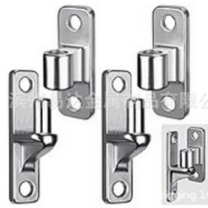 บานพับประตูติดผนังแนวตั้ง สแตนเลส Ed 304 เปิดได้ 180 องศา แบบหนีบสำหรับงานหนัก สำหรับประตูรั้วและอุปกรณ์เสริม - Product Image 1