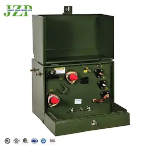 Transformateur monté sur tampon monophasé IEEE standard 167 kva 19920V à 480/277V douille LV avec boulon à œil