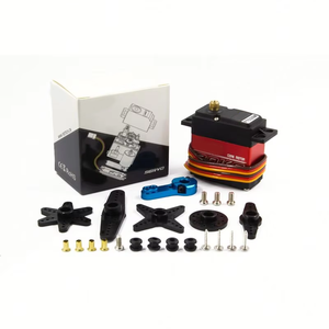 Customizable 20Kg Core Motor Metal Gear 180 Dergree Digital Servo for Rc Robot Arm/Tamiya Mini 4wd Scx24 <b>Toys</b> Car Robotics Servo - Product Image 4