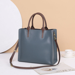 Bolso de Mano de Cuero Suave de Lujo para Mujer, Bolso de Hombro de Cuero Genuino - Product Image 4