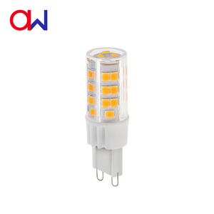 หลอดไฟ G9 ความสว่างสูง ตัวเรือนเซรามิก+พีซี ใช้ไฟ AC 230V 3.3W ปรับความสว่างได้ พร้อมชิป SMD 2835 จำนวน 45 ชิ้น สำหรับโรงแรม - Product Image 4