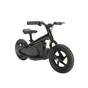Alu alloy frame super electric balance bike children motorcycle 73 24v7ah mini ebike toy electric bicycle
