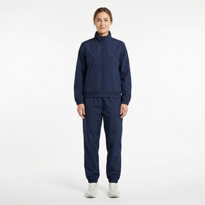 Ensemble veste et pantalon coupe-vent imperméable à capuche noir pour homme, fermeture éclair intégrale 2 en 1, coupe-vent décontracté léger - Product Image 4