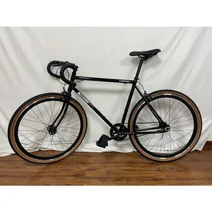 2024 alliage d'aluminium bisiklet vitesse unique vélo à pignon fixe personnalisé piste vélo vélo de course bicicletas bascule moyeu cycle d'engrenage