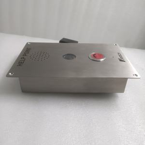 Kntech KNZD-20 SUS201 Téléphone filaire anti-destructif Cadran de vitesse à touche unique Caméra HD <span class=keywords><strong>infrarouge</strong></span> Vision nocturne Interphone IPVideo - Product Image 3