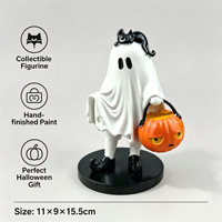 Grenzüberschreitende Halloween- und Weihnachts-Kunstharz-Figuren Geister- und Kürbisstatuen Feiertagsdekorationen Kleine Geschenke Hergestellt in China aus Styropor
