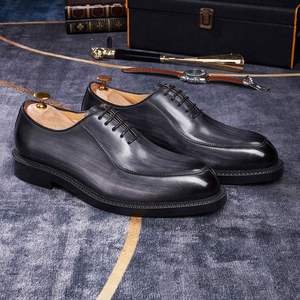 Chaussures de cérémonie pour hommes, collection automne 2025, design de luxe, personnalisables, imperméables, à lacets - Prix de gros - Product Image 1