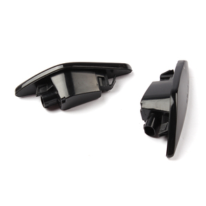 Clignotants latéraux dynamiques Autodragons - Feux de position latéraux LED à défilement ambre fumé pour E70 E71 X5 E72 X6 F25 X3 - Product Image 5
