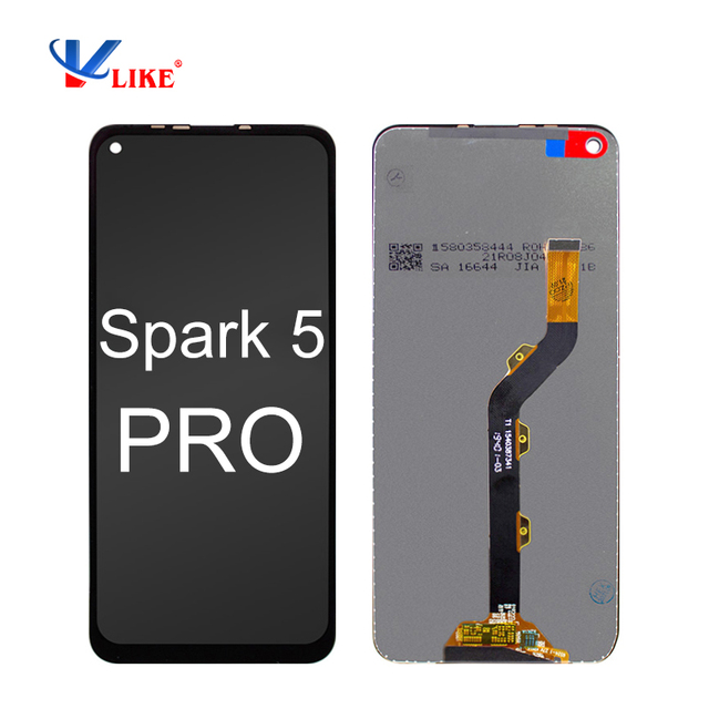 Mobile Phone LCDs for Tecno Spark 5 KD7 Lcd Screen Replacement for Tecno Spark 5 Pro Display for Tecno Spark 5 Pro Screen
