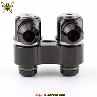 아우디 ZF8 ZF8HP55 A6 A7 A8 RS5 RS6 자동차 기어박스 알루미늄 어댑터 BB-TCA-131용 1유닛 변속기 오일 쿨러 어댑터