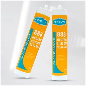 Color Matching Fast Cure Waterproof Kitchen And Bath Neutral Silicone Caulk Sealant