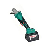 Mini-meuleuse d'angle électrique sans fil OEM ODM 21V 7000 tr/min 100 mm pour la découpe et le meulage du métal en atelier, corps compact et fin