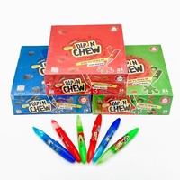 Zuur kauwgom snoep pen, kauwbaar snoepje, gummy snoep