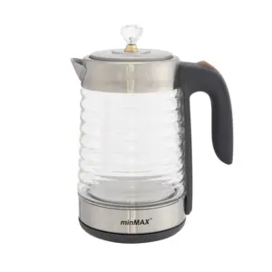 min MAX new electric kettle 1898 home tea steamer two liter kettle high borosilicate glass kettle gift