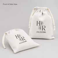 Sac à cordon de luxe à chevrons, prix d'usine, pour emballage de sacs à main, pochette cadeau personnalisée avec logo imprimé, sac anti-poussière en coton sergé